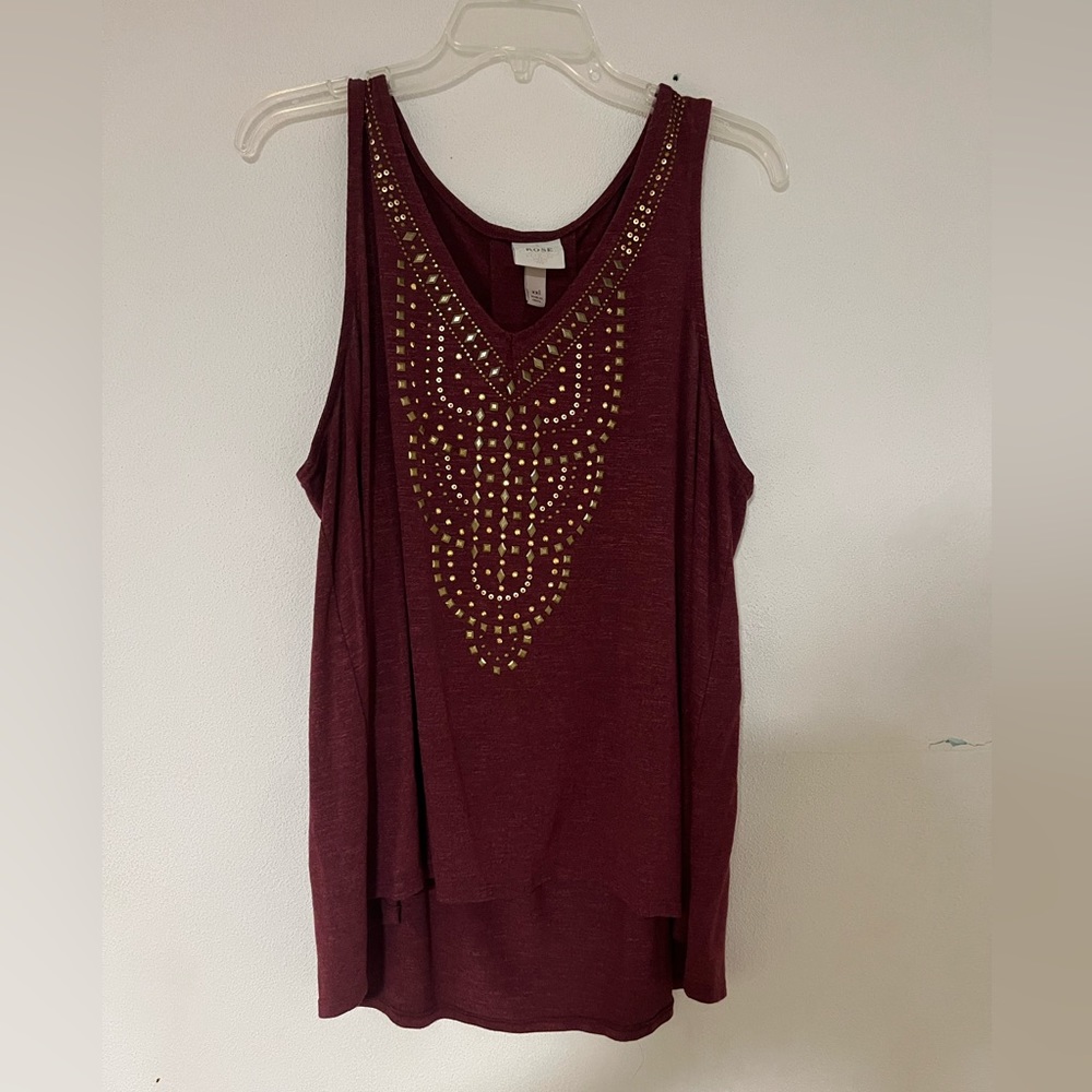 Tank top (Knox rose)